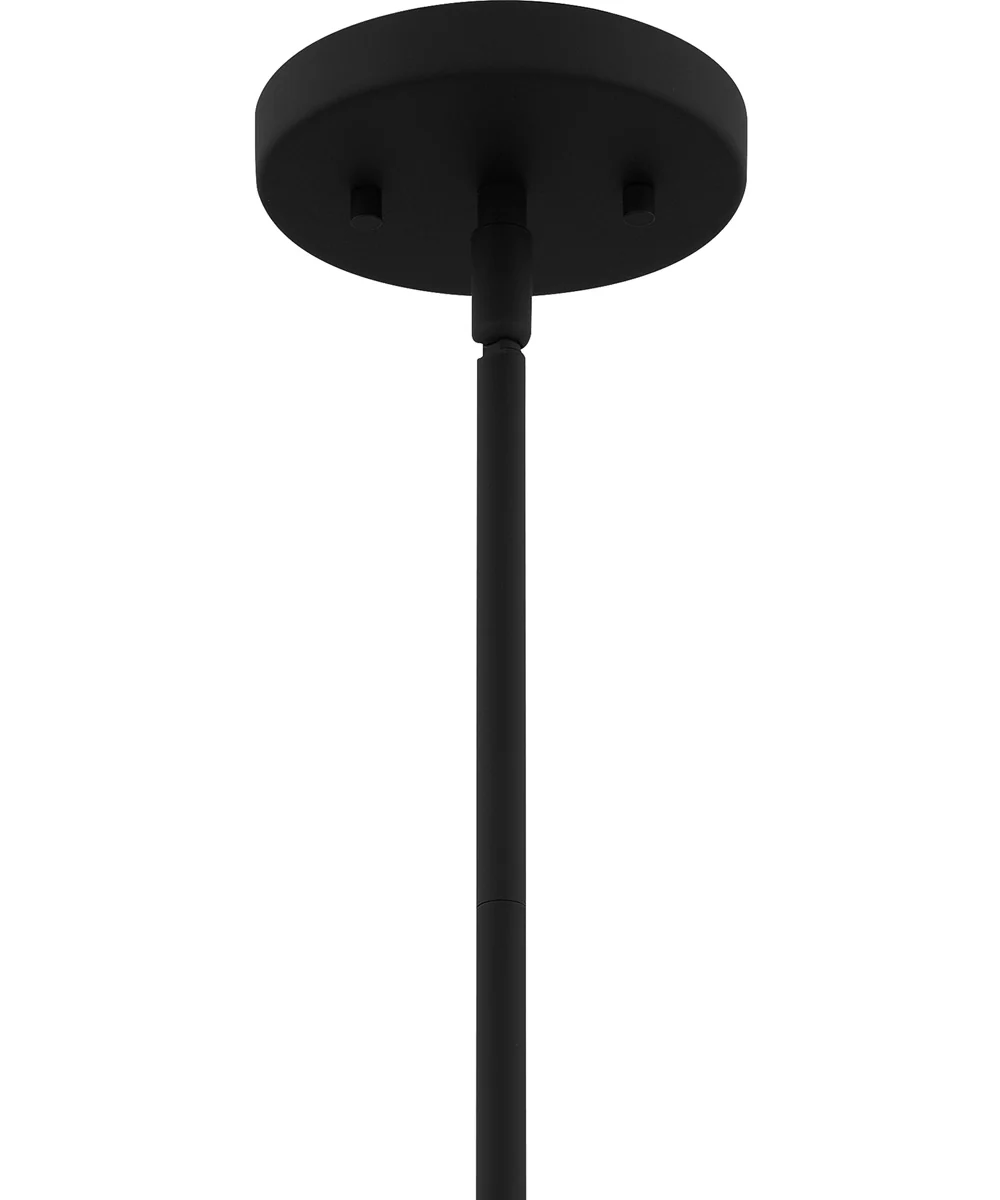 Fairbanks Small 1-light Mini Pendant Matte Black - Image 6