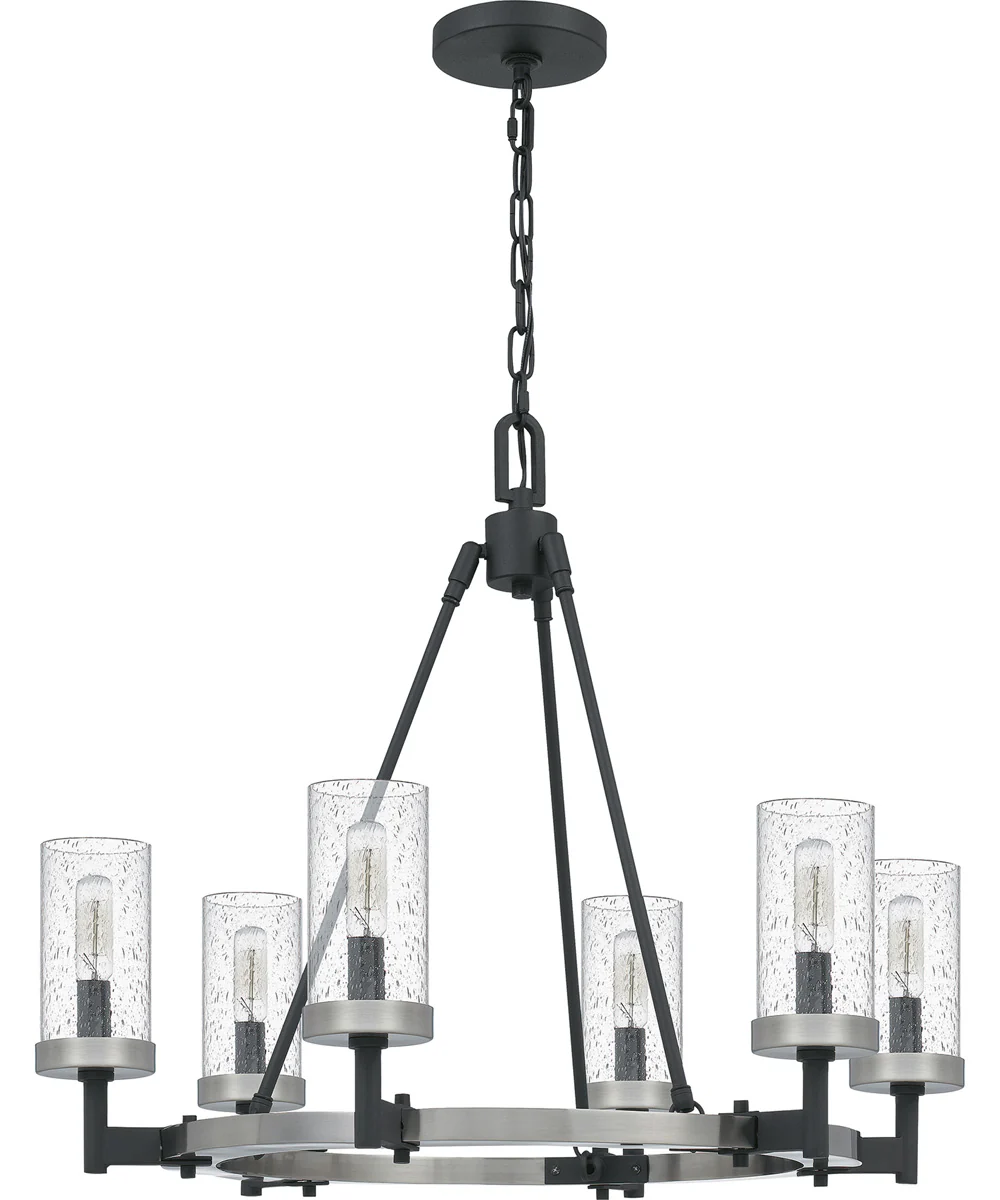 Fallon 6-light Chandelier Earth Black - Image 3