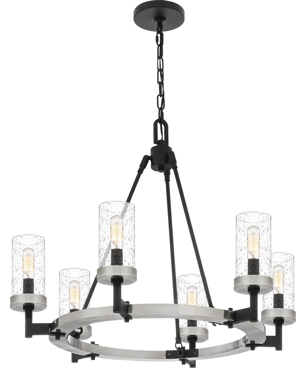 Fallon 6-light Chandelier Earth Black - Image 4