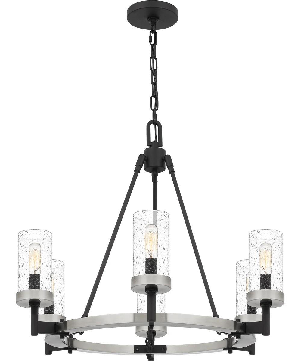 Fallon 6-light Chandelier Earth Black - Image 5