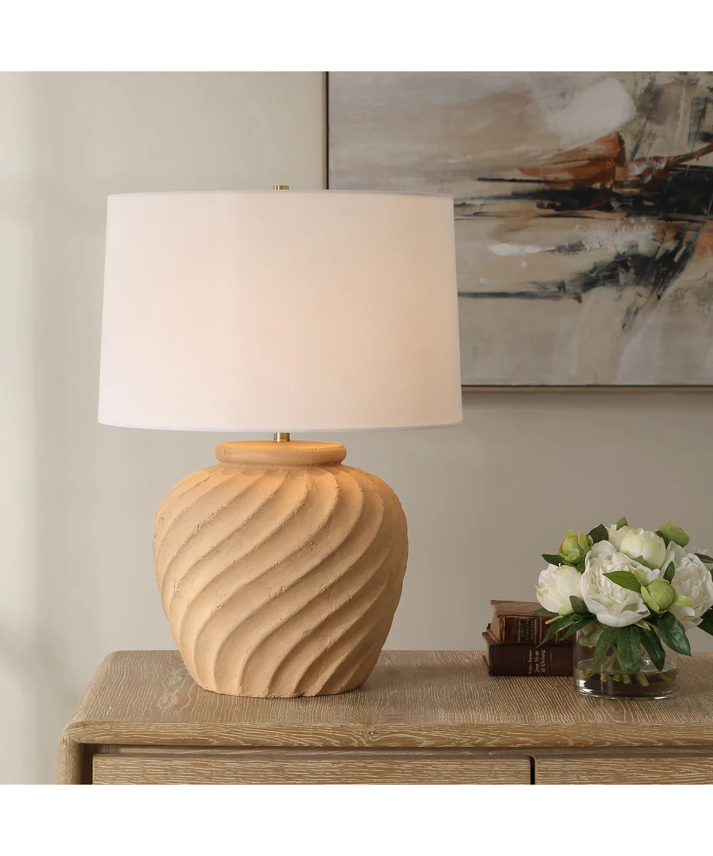 Farai Terracotta Table Lamp - Image 2
