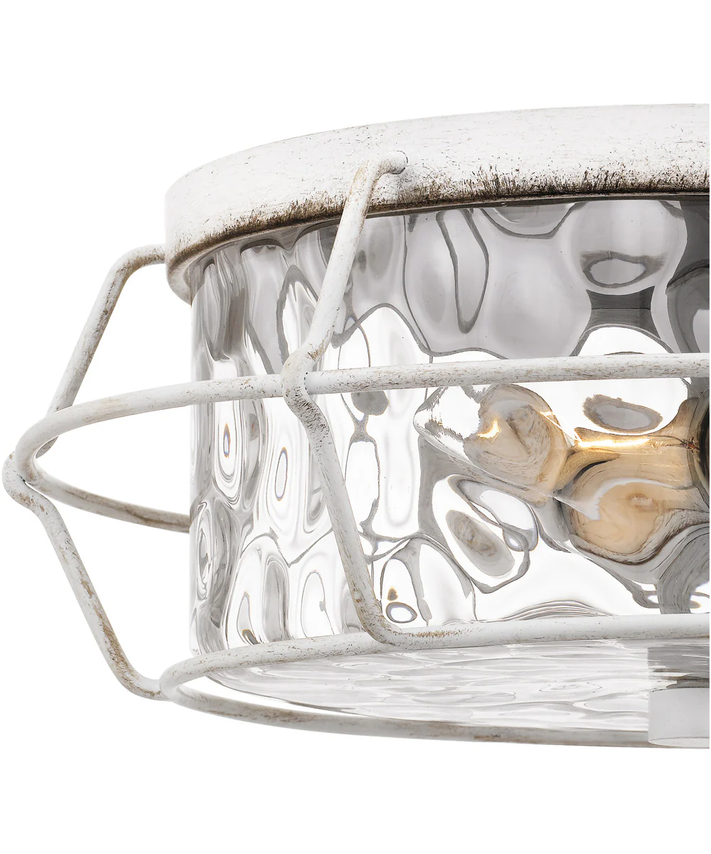Farragut 3-light Semi Flush Mount Antique White - Image 6