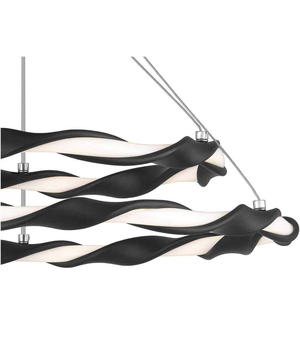 Finale  Semi Flush Mount Earth Black - Image 6