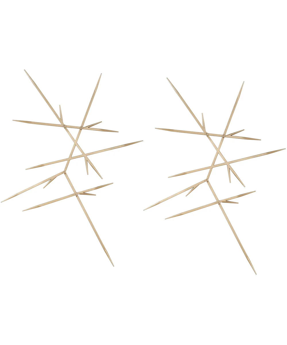 Fireworks Silver Wall Decor, Set of 2 - Image 5