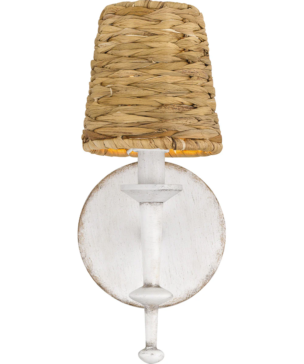 Flannery Small 1-light Wall Sconce Antique White - Image 3