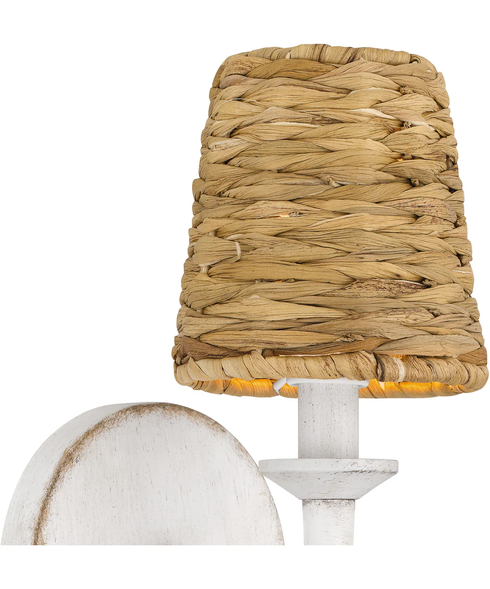 Flannery Small 1-light Wall Sconce Antique White - Image 5
