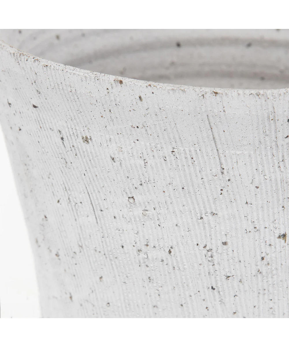 Floreana Tall White Vase - Image 5