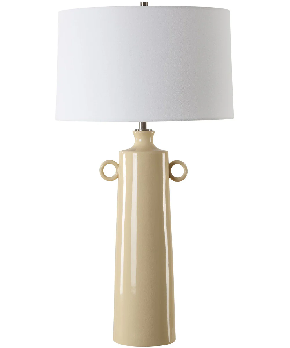 Florero Pale Yellow Table Lamp - Image 4