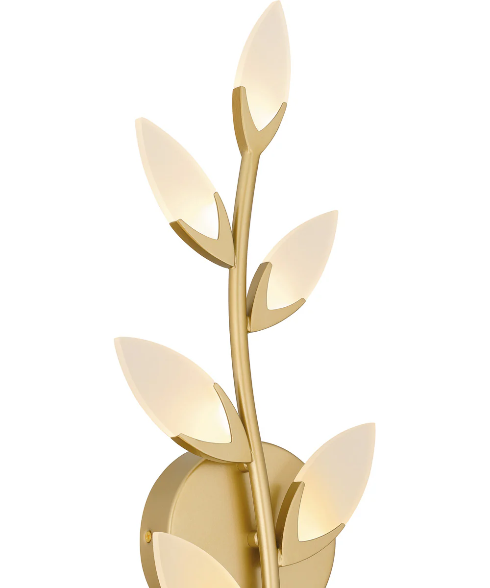 Flores Small 7-light Wall Sconce Soft Gold - Image 5