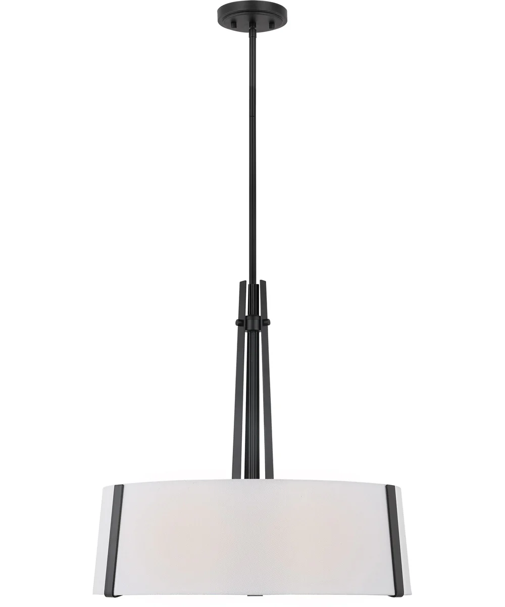 Flynn 3-Light Pendant Black - Image 3