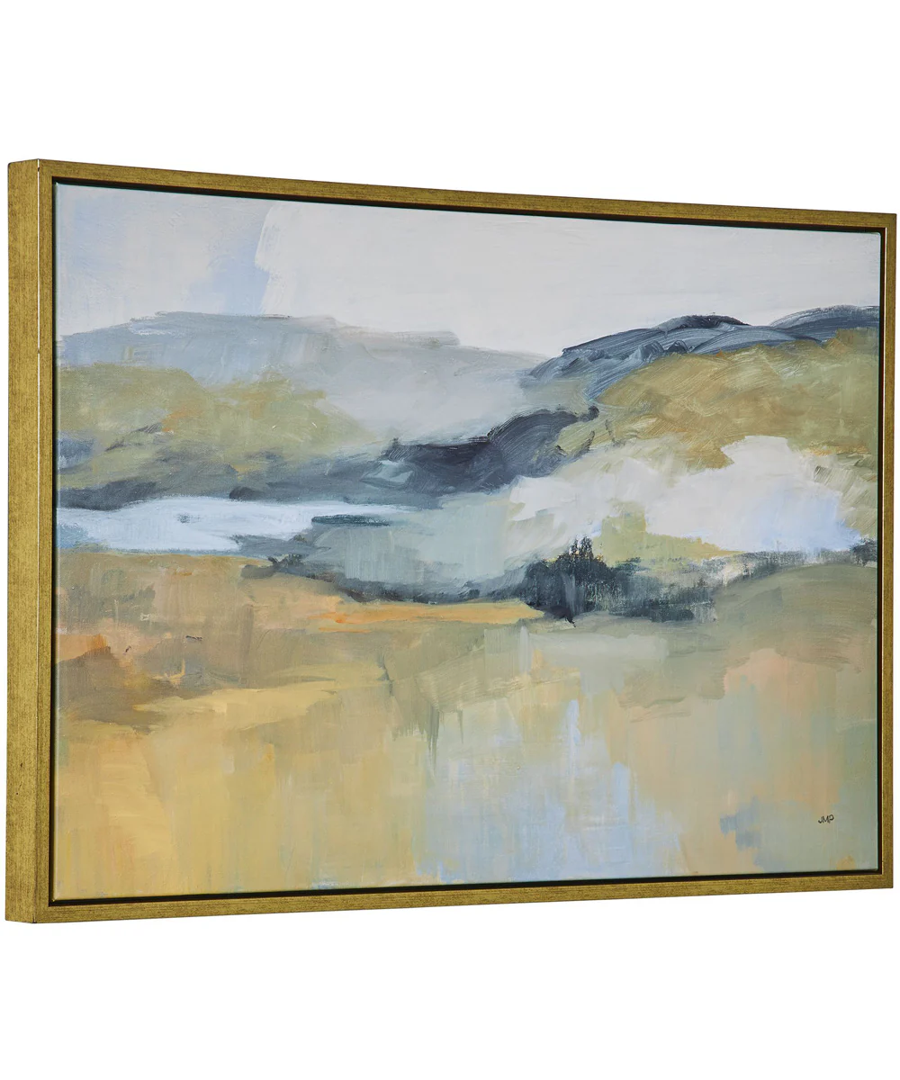 Folded Hills Framed Landscape Art - Image 4