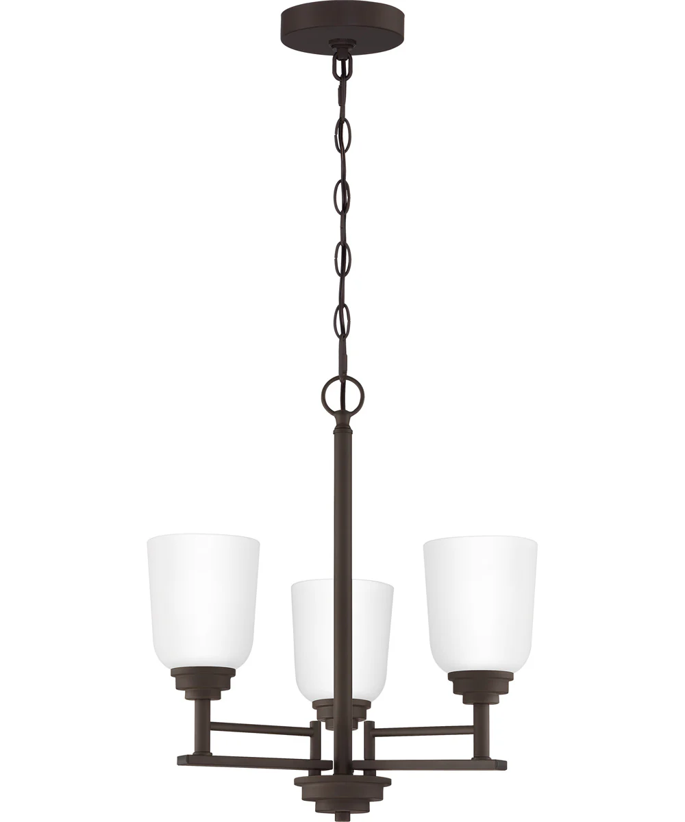 Foley 3-light Chandelier Old Bronze