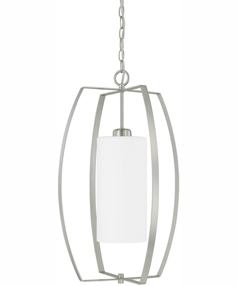 Folsom 1-Light Foyer Brushed Nickel