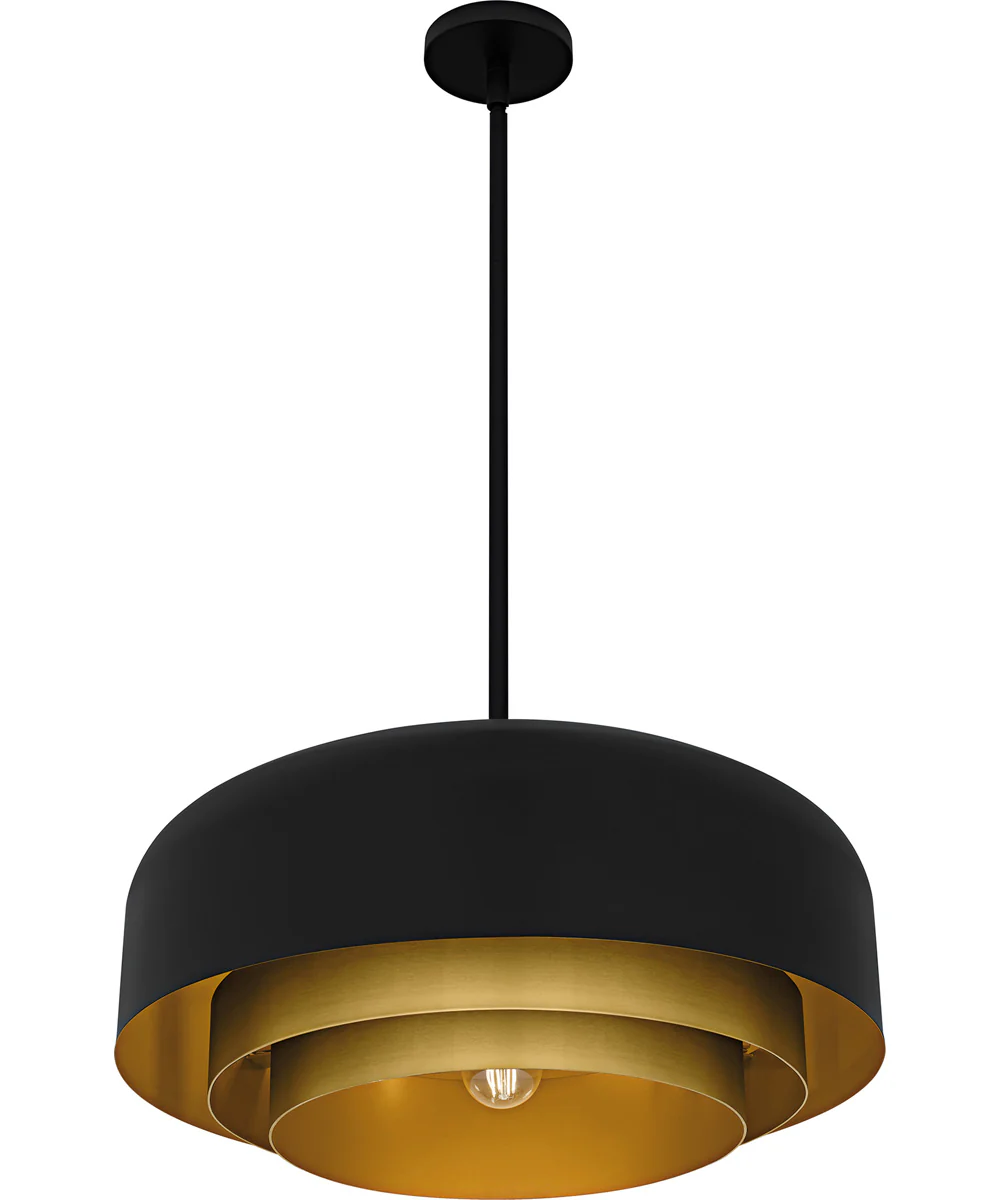Frankie Large 4-light Pendant Matte Black - Image 4