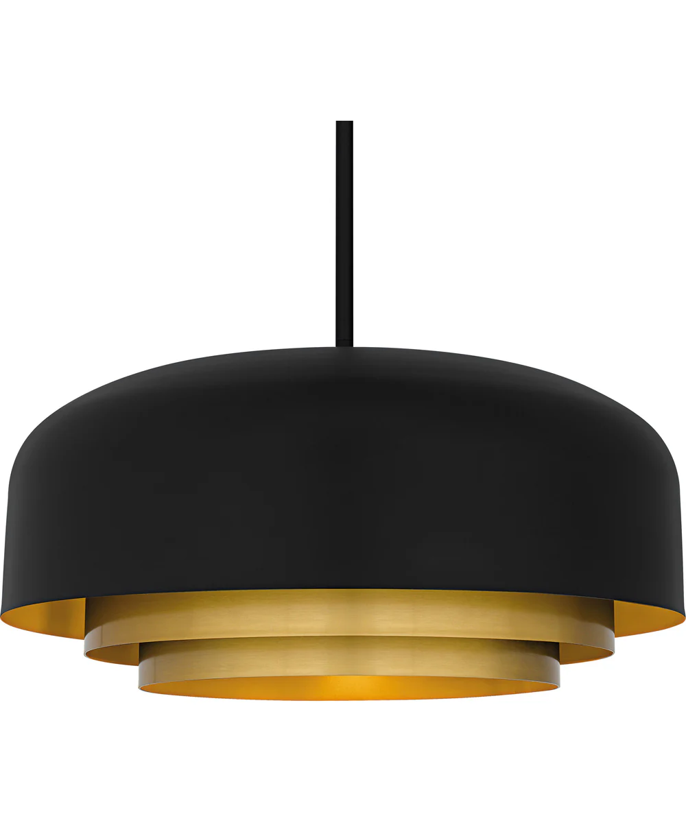 Frankie Large 4-light Pendant Matte Black - Image 5