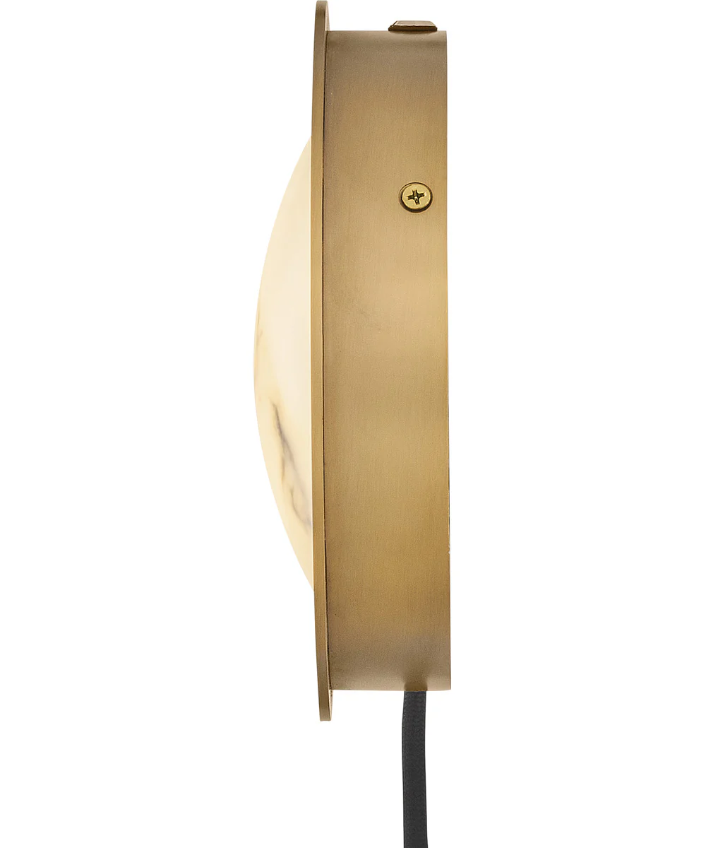 Cava LED-Light Small Sconce in Lacquered Brass - Image 4