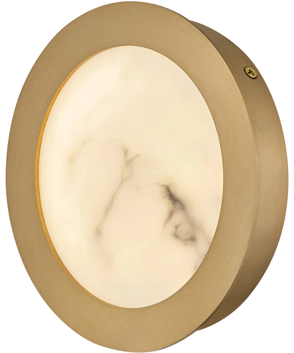 Cava LED-Light Small Sconce in Lacquered Brass - Image 5