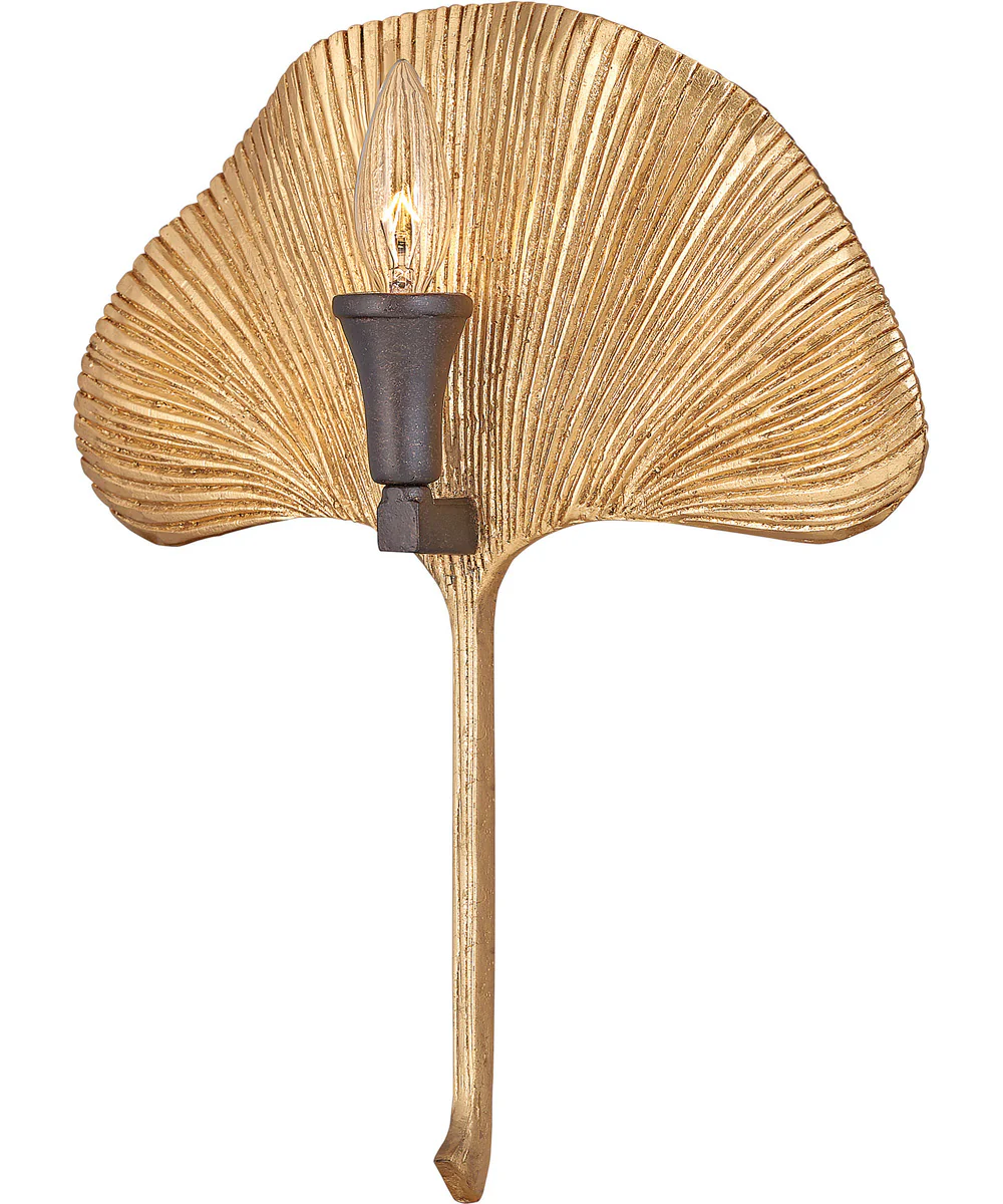 Cera 1-Light Single Light Sconce in Museum Bronze