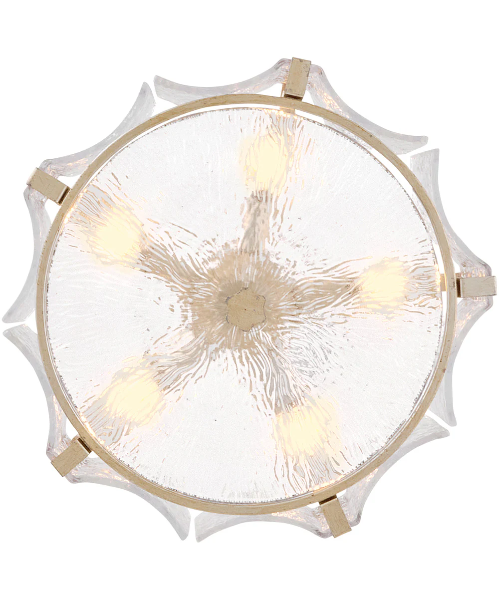 Florian 5-Light Medium Semi-Flush Mount in Glacial - Image 4
