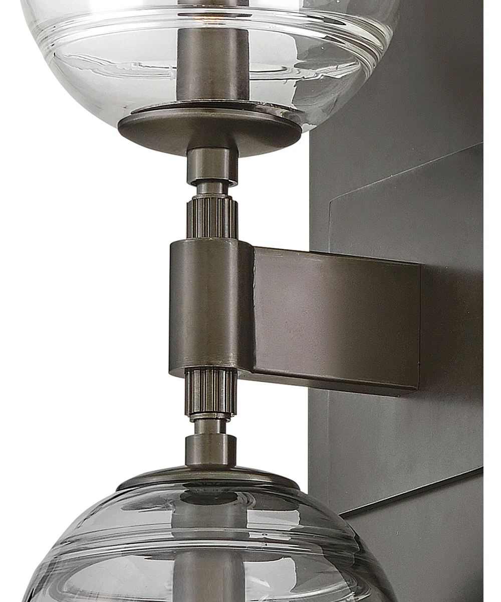 Oberon 2-Light Medium Two Light Sconce in Black Oxide - Image 6