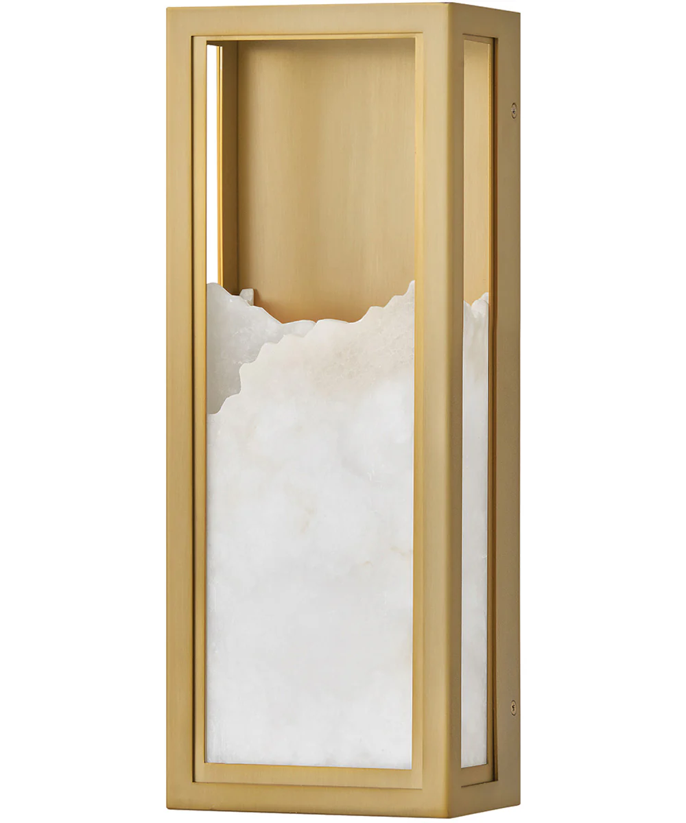 Veleta 1-Light Large Single Light Sconce in Lacquered Brass - Image 2