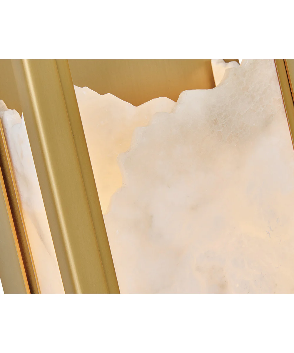 Veleta 1-Light Large Single Light Sconce in Lacquered Brass - Image 3