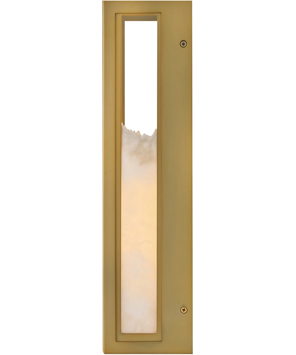 Veleta 1-Light Large Single Light Sconce in Lacquered Brass - Image 6
