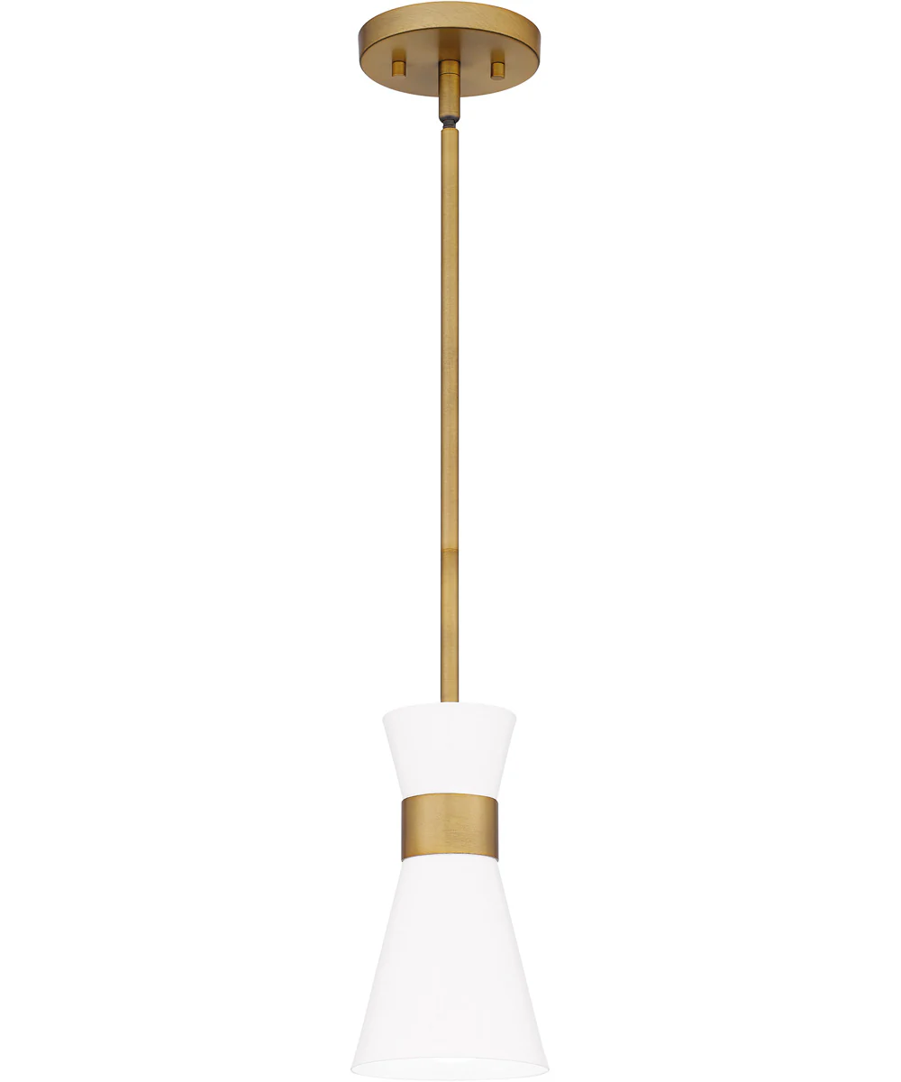 Fremont Small 1-light Mini Pendant Aged Brass - Image 2