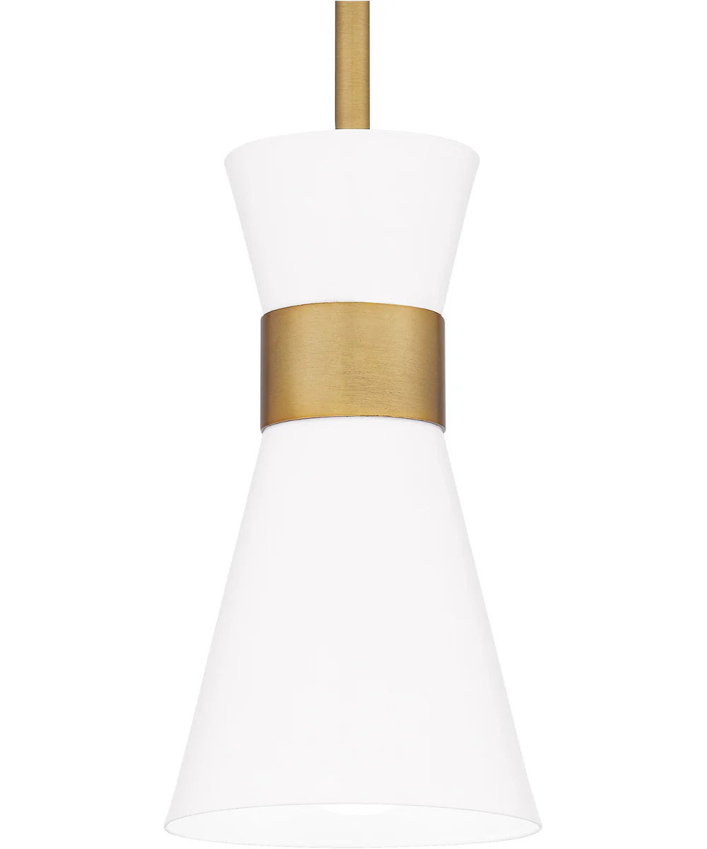 Fremont Small 1-light Mini Pendant Aged Brass - Image 6