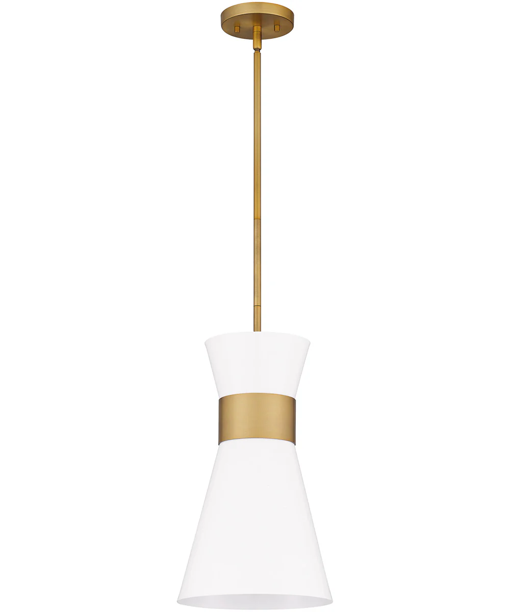 Fremont Small 1-light Mini Pendant Aged Brass - Image 3