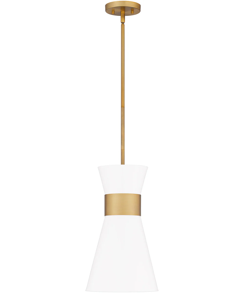 Fremont Small 1-light Mini Pendant Aged Brass - Image 4