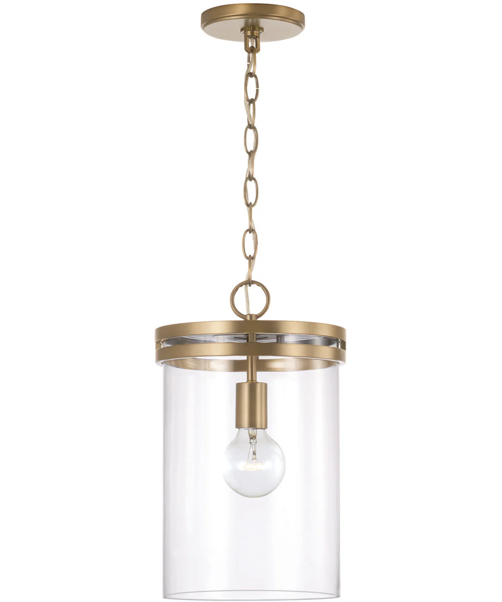 Fuller 1-Light Pendant Aged Brass