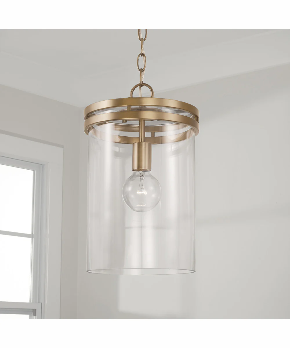 Fuller 1-Light Pendant Aged Brass - Image 2