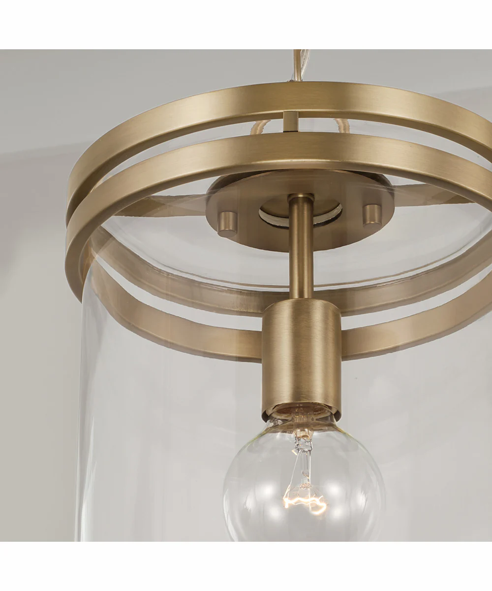 Fuller 1-Light Pendant Aged Brass - Image 3