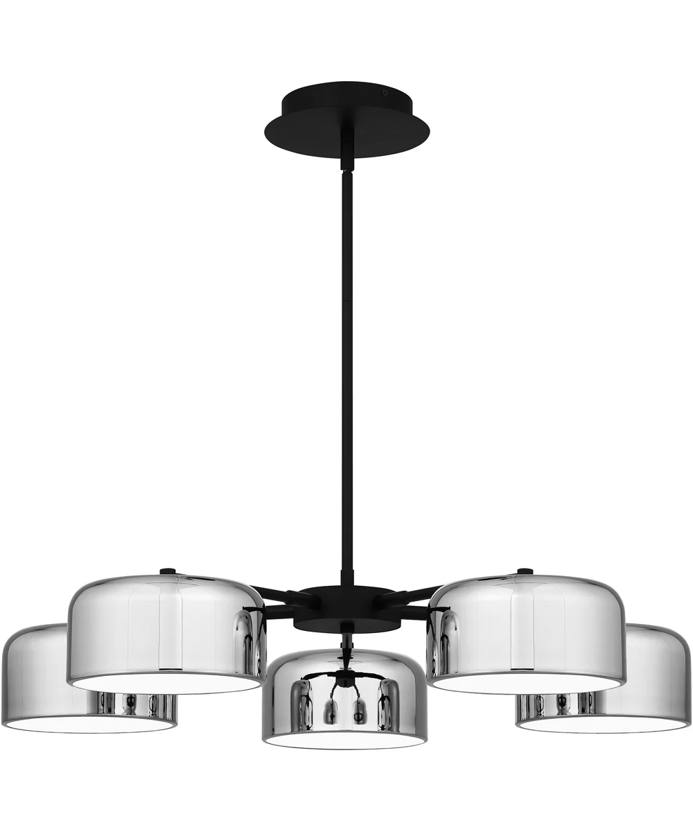 Gabriel Chandelier Matte Black