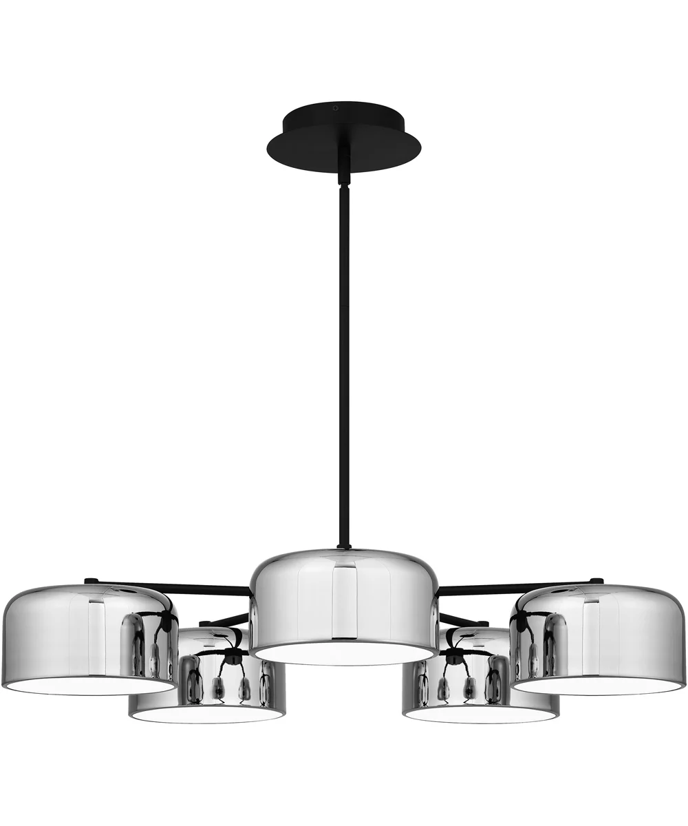 Gabriel Chandelier Matte Black - Image 4