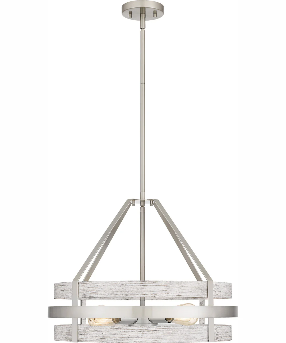 Gadsen 4-light Pendant Brushed Nickel - Image 4