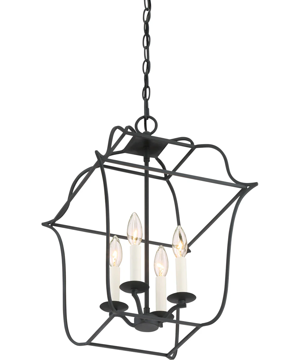 Gallery 4-light Pendant Royal Ebony - Image 4