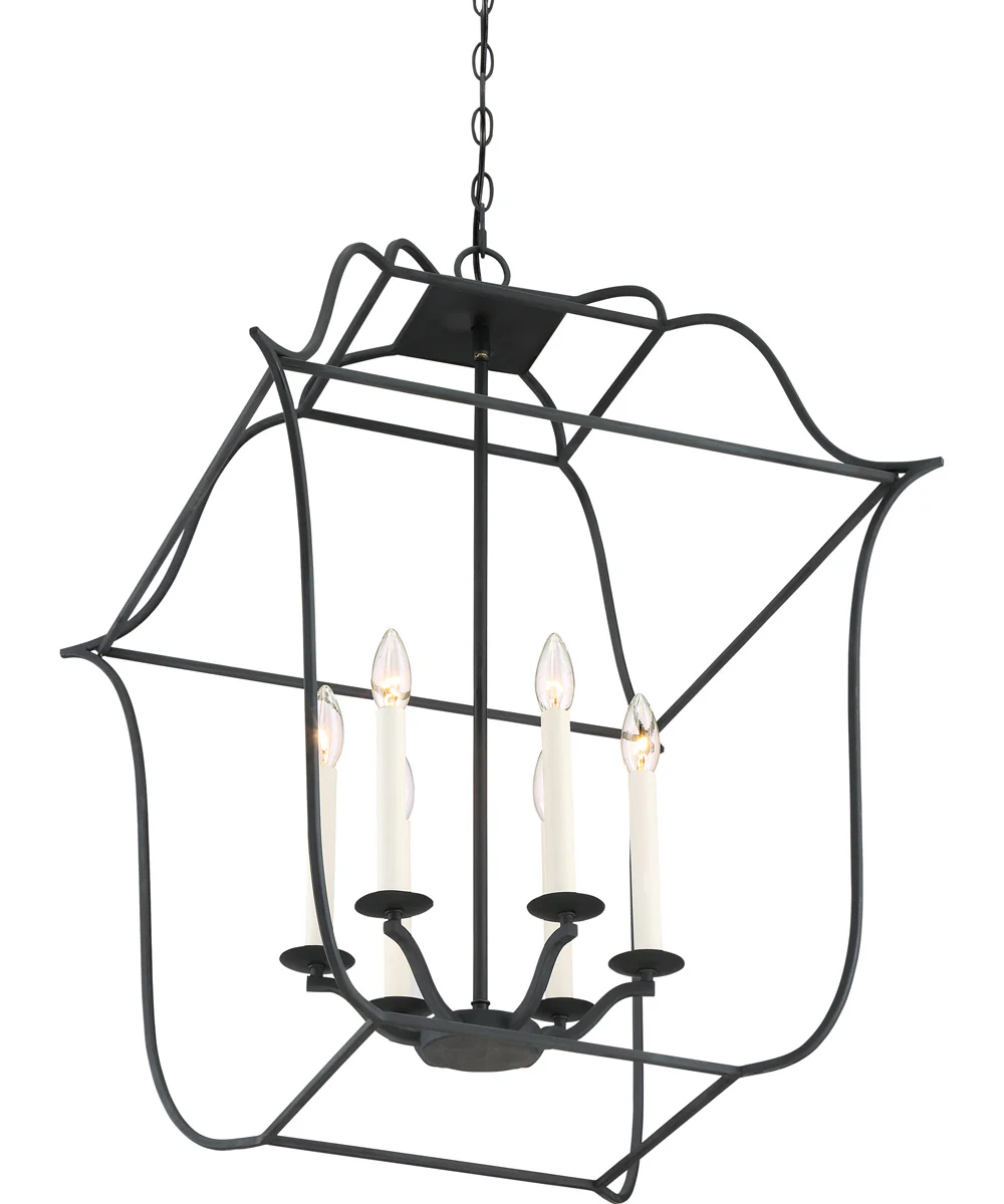 Gallery 6-light Pendant Royal Ebony - Image 4