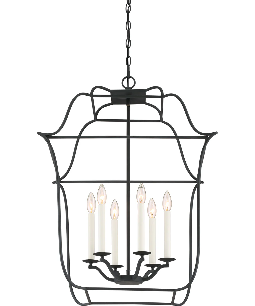 Gallery 6-light Pendant Royal Ebony - Image 5