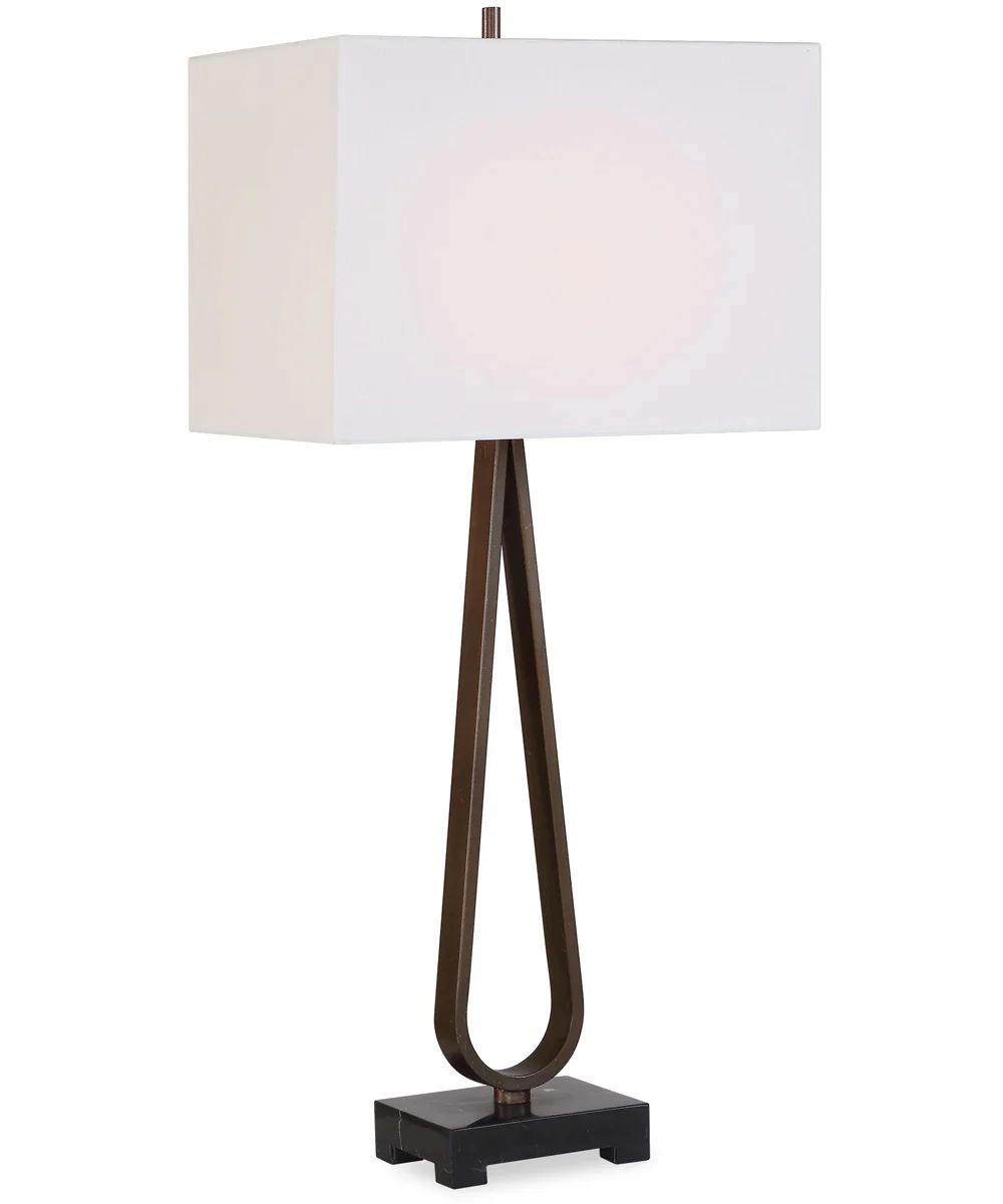 Galloway Dark Bronze Table Lamp