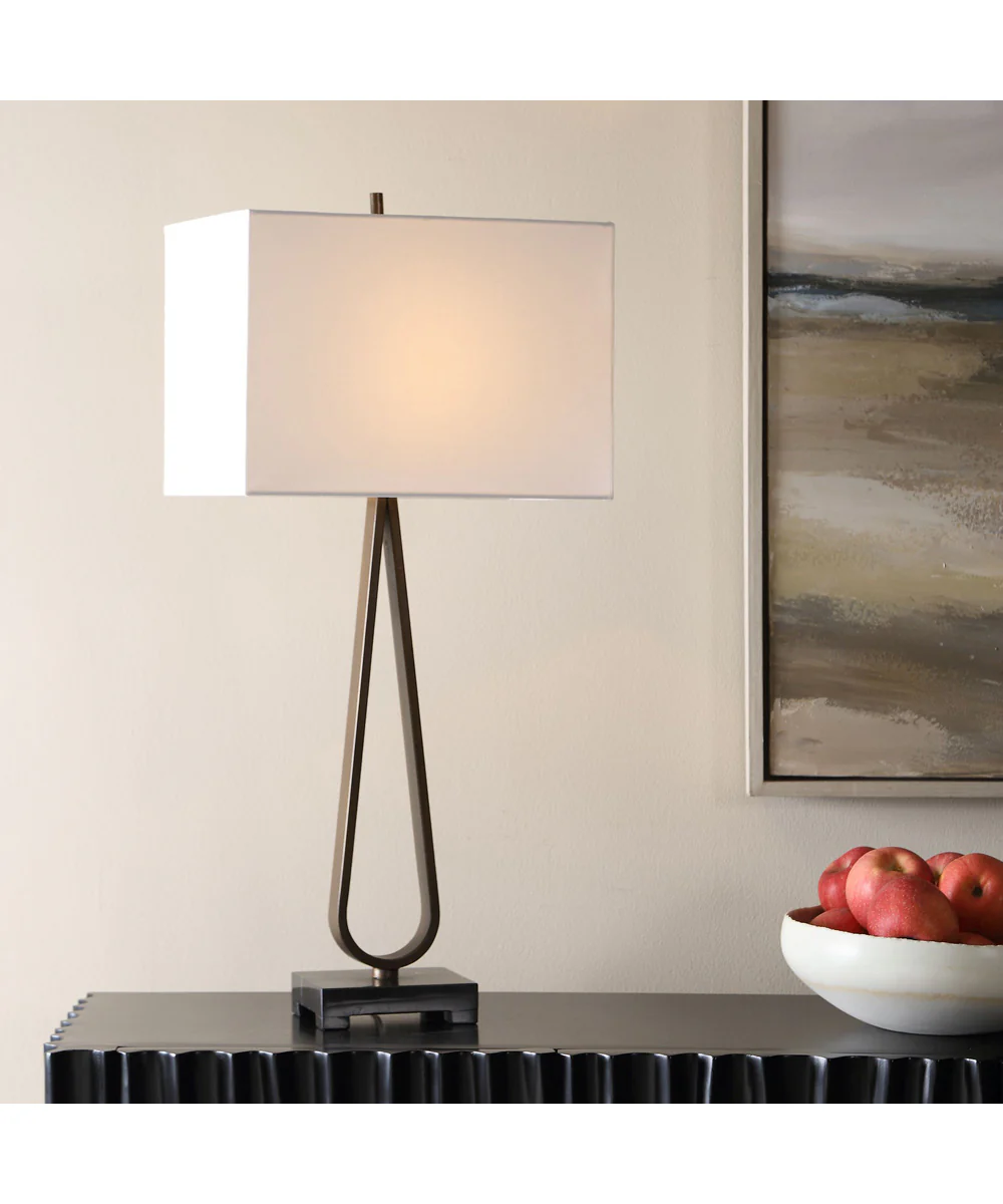 Galloway Dark Bronze Table Lamp - Image 2