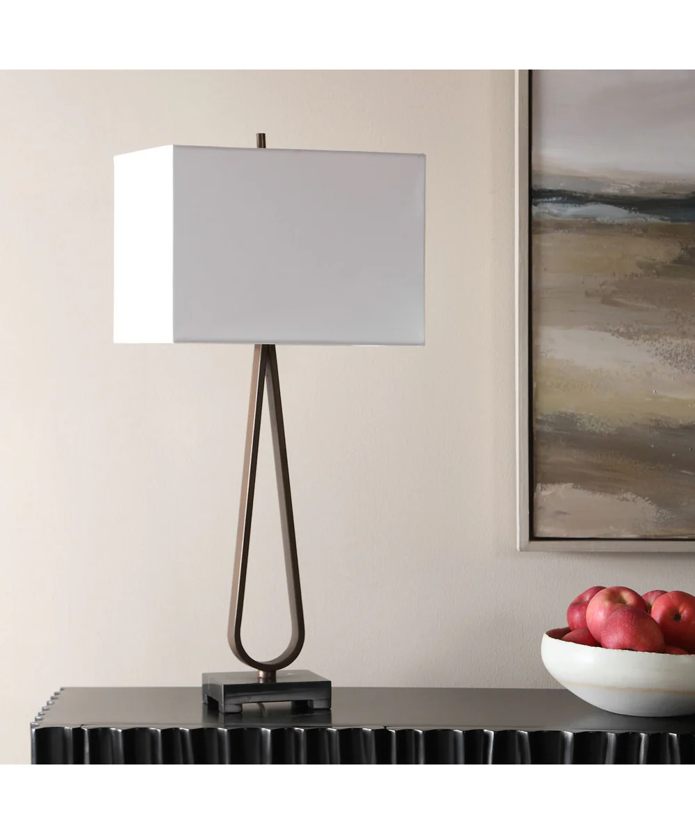 Galloway Dark Bronze Table Lamp - Image 3
