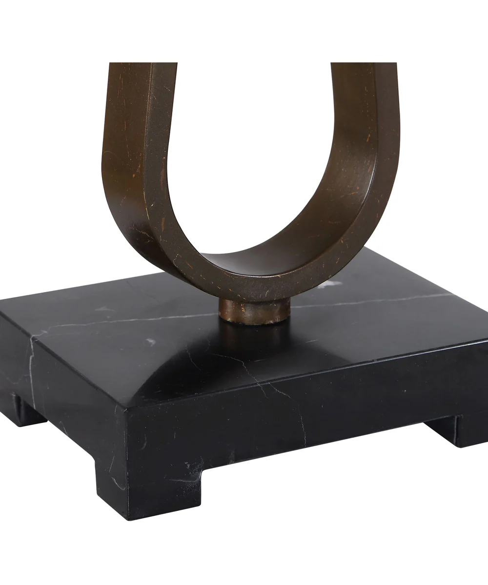 Galloway Dark Bronze Table Lamp - Image 5