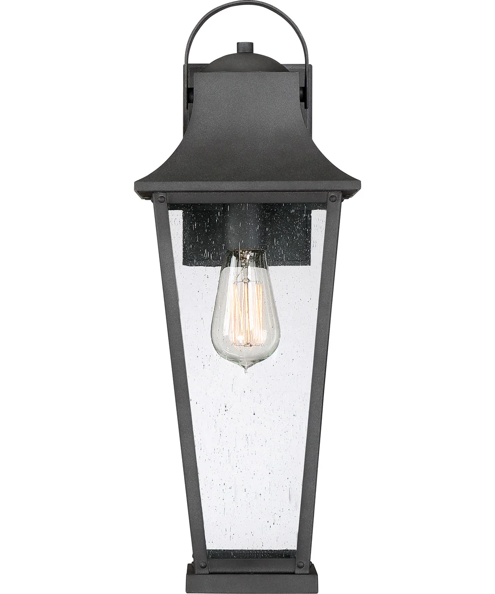 Galveston Medium 1-light Outdoor Wall Light Mottled Black - Image 4