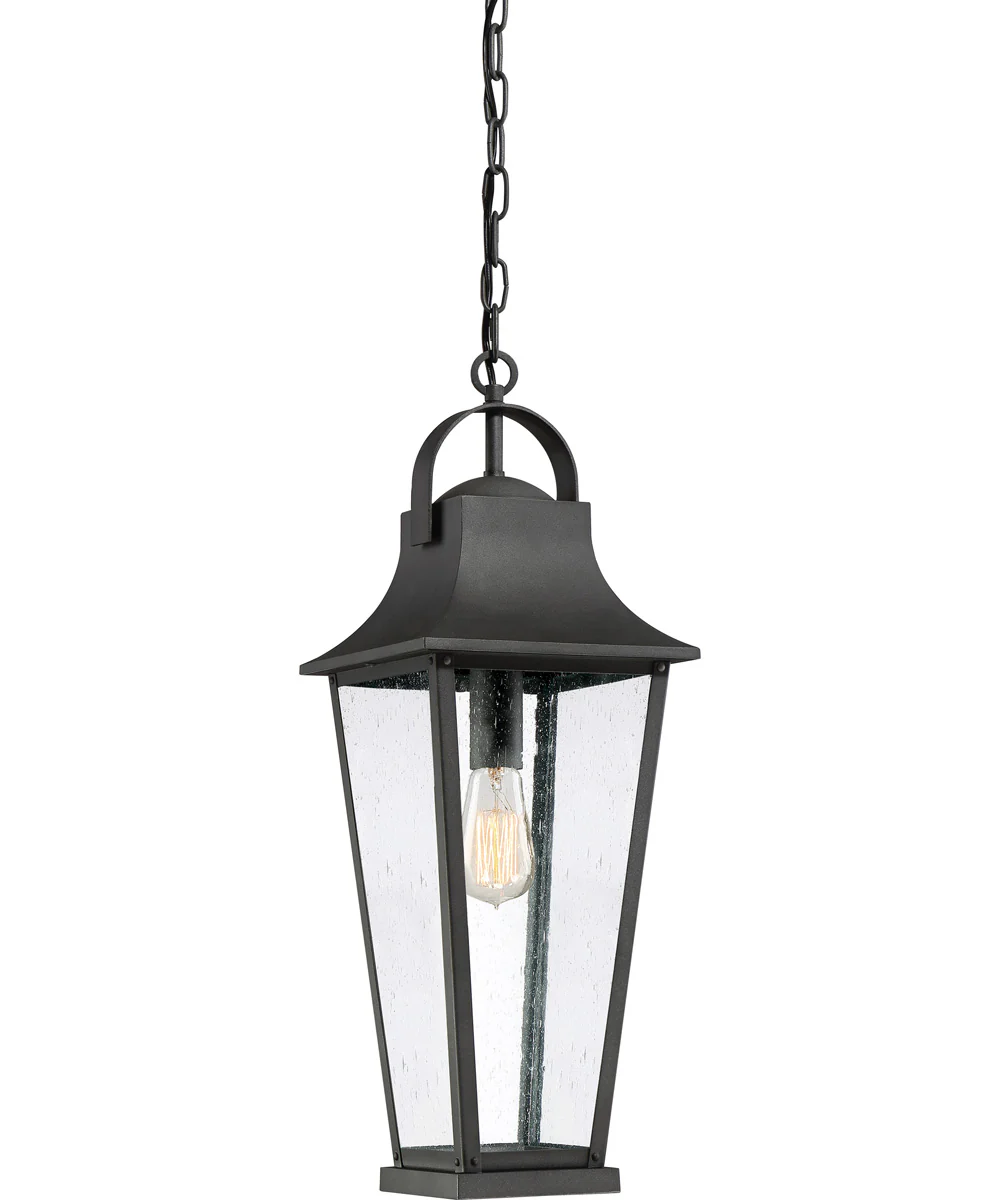 Galveston Small 1-light Mini Pendant Mottled Black
