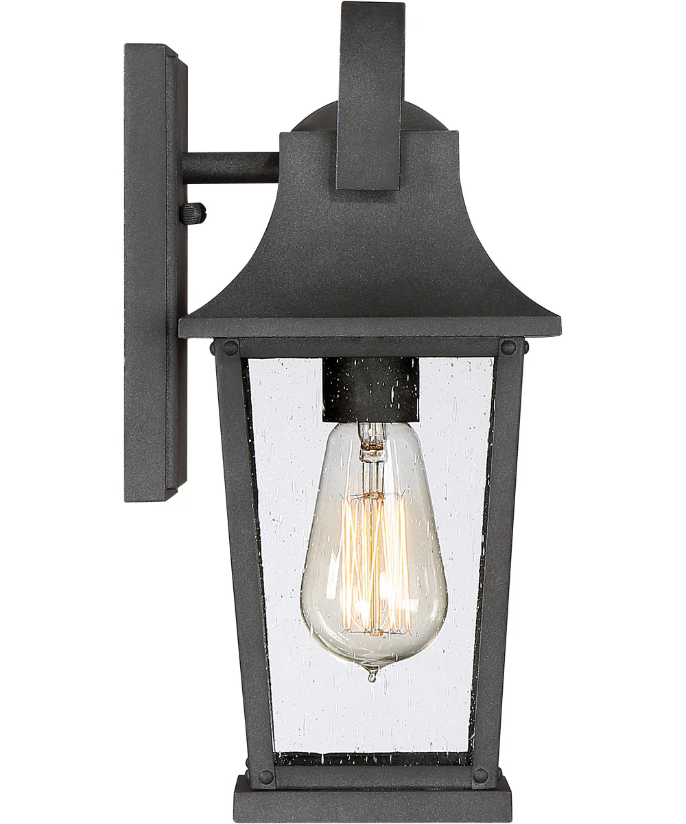 Galveston Small 1-light Outdoor Wall Light Mottled Black - Image 5