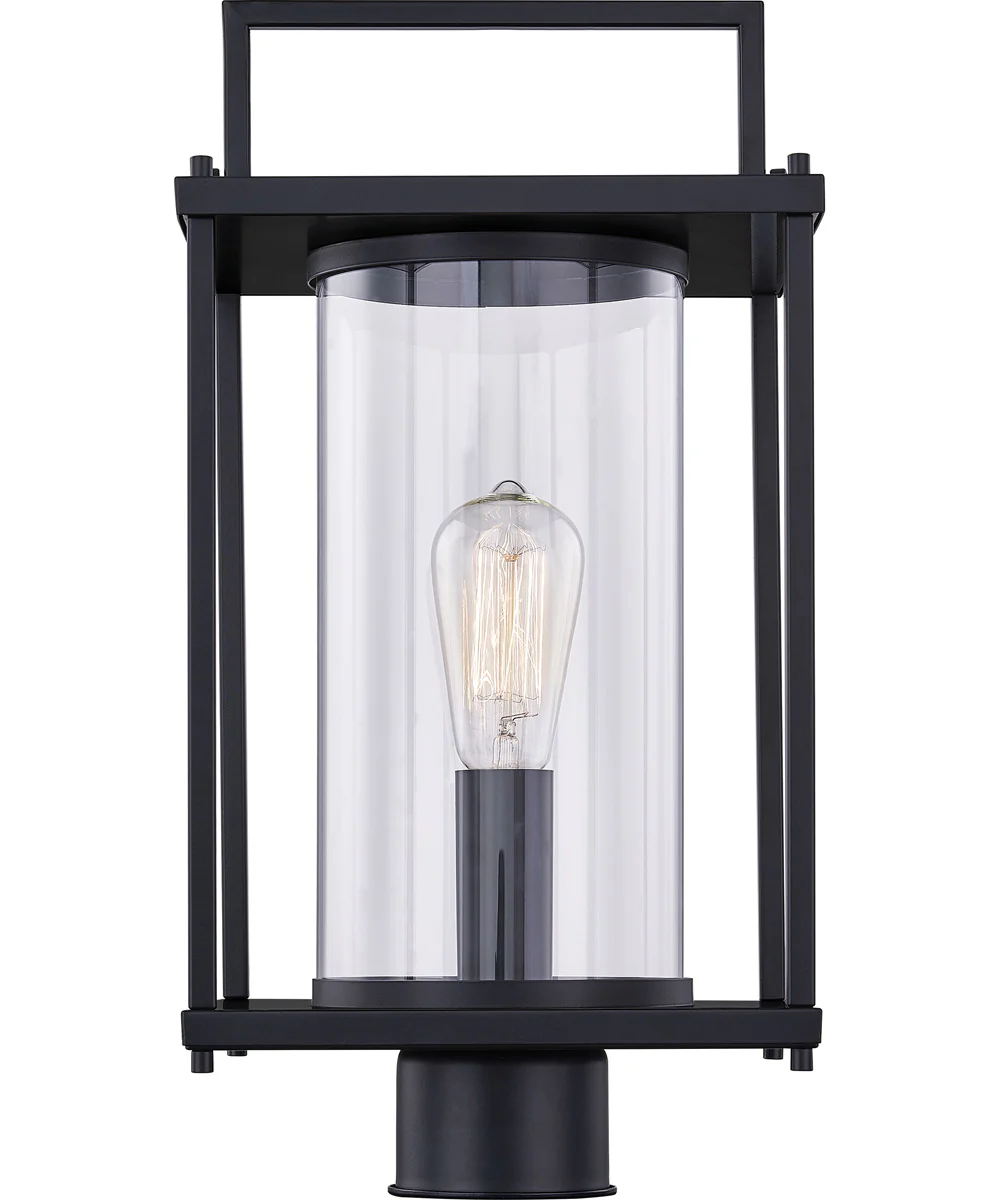 Garrett Large 1-light Outdoor Post Light Matte Black - Image 4