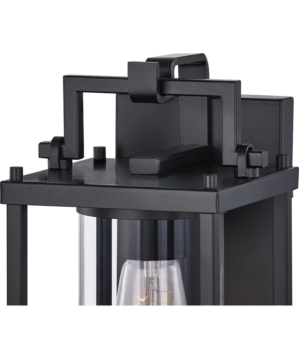 Garrett Small 1-light Outdoor Wall Light Matte Black - Image 6