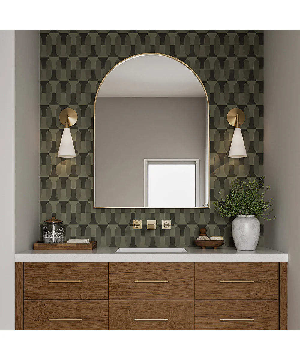 Gatsby 1-Light Sconce Matte Brass - Image 2